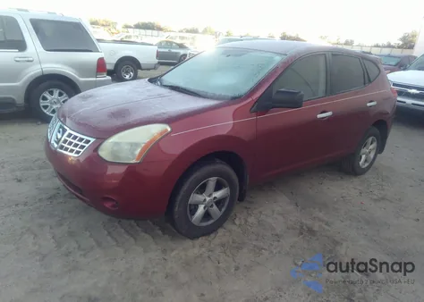 2010 Nissan Rogue S из США, поврежденный, VIN JN8AS5MT7AW000757